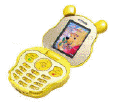 Disney Winnie Pooh Bear 4Band 2SIM Mobile Phone