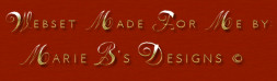 &copy; Marie B's Designs